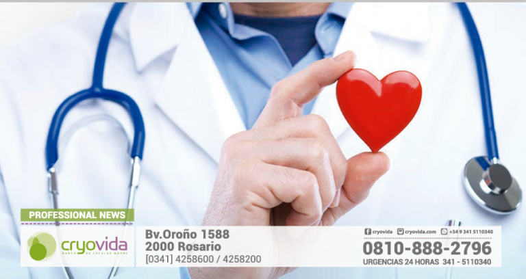 La insuficiencia cardíaca mejora con células madre de cordón umbilical