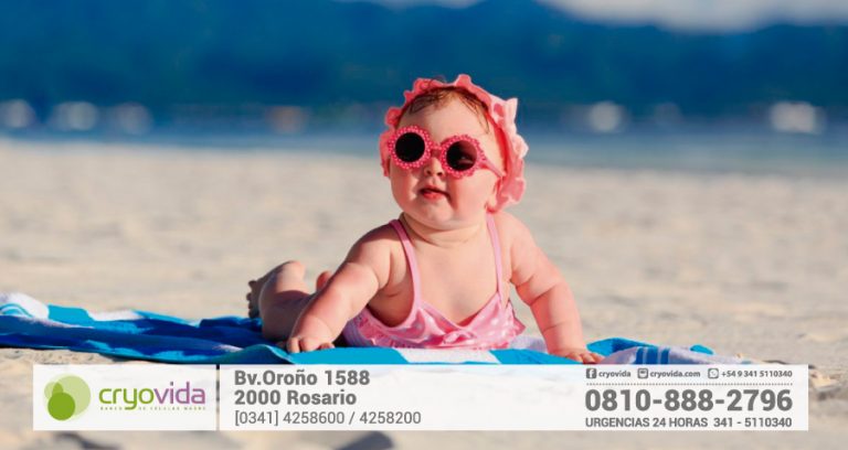 Las primeras vacaciones del bebé