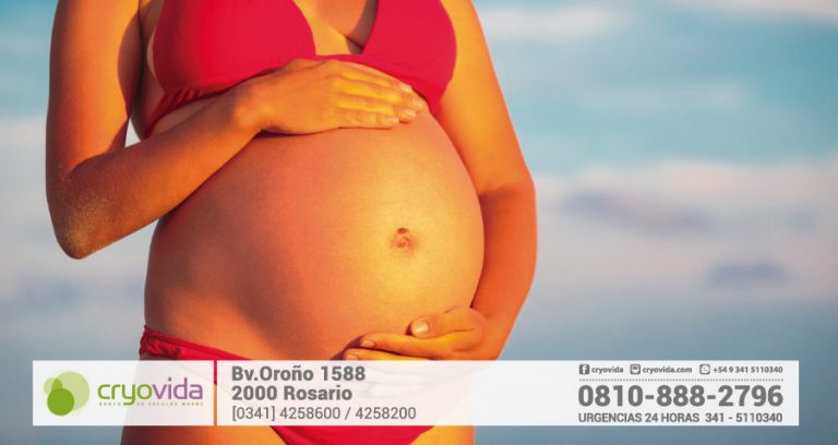 Vacaciones en la playa estando embarazada